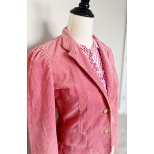 NWOT ✨Vintage✨ Rugby by Ralph Lauren Corduroy Puff Sleeved Blazer